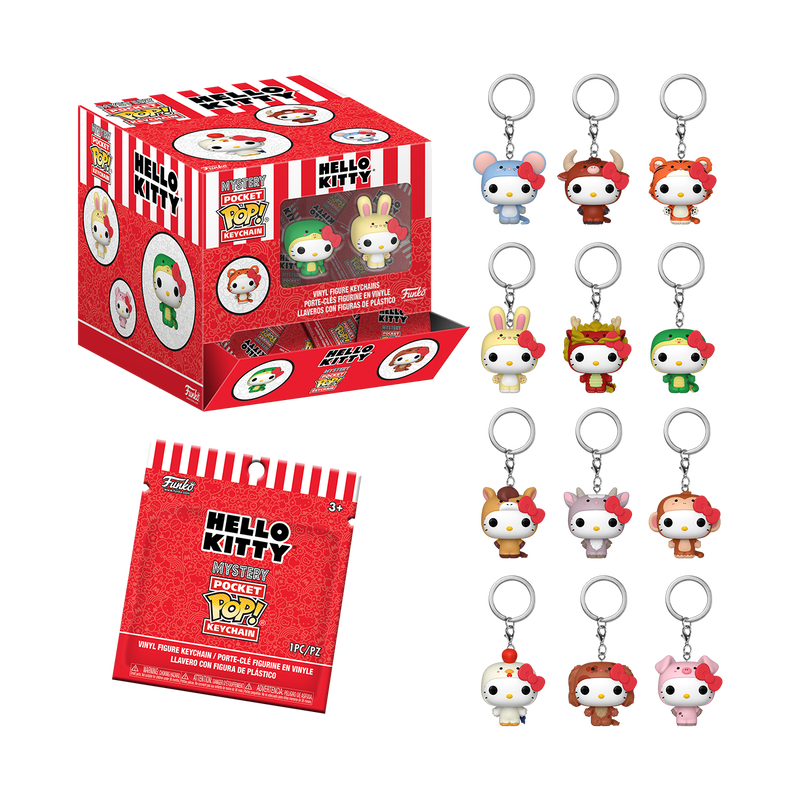 FUNKO POP! Võtmehoidja: Sanrio - Hello Kitty & Friends (Mystery)