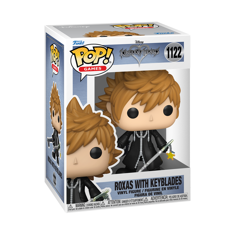 FUNKO POP! Vinyl figuur: Kingdom Hearts - Roxas with Keyblades
