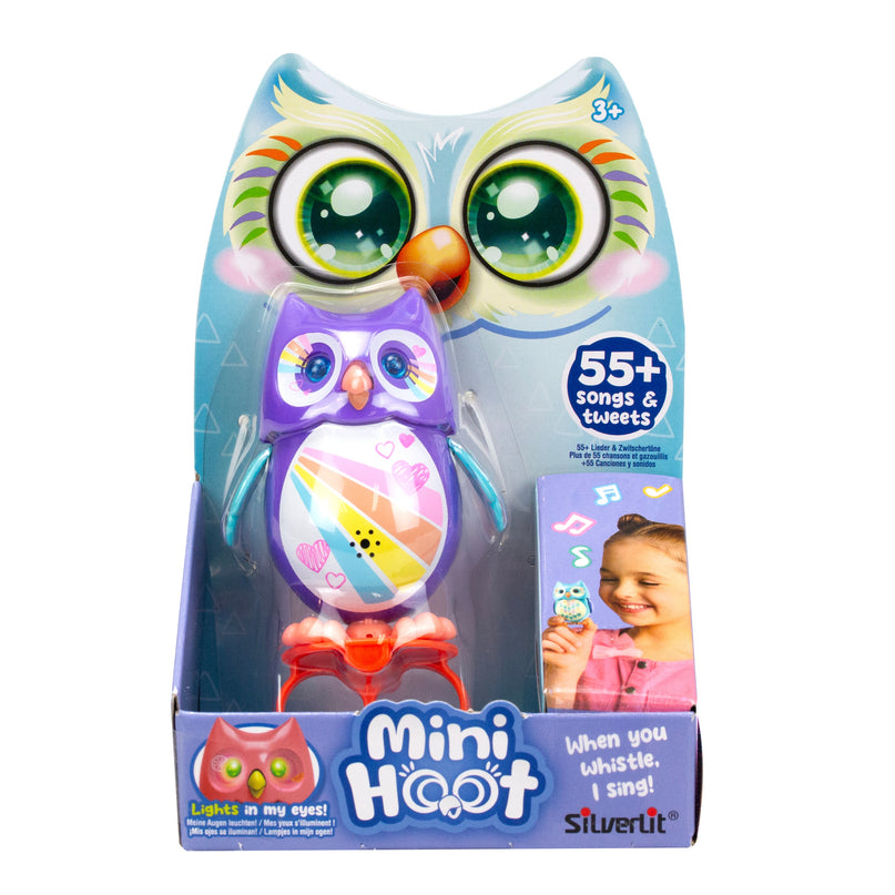 SILVERLIT interaktiivne lind MINI HOOT, 7, 5 CM