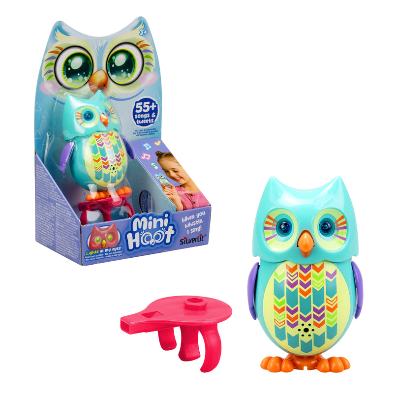 SILVERLIT interaktiivne lind MINI HOOT, 7, 5 CM