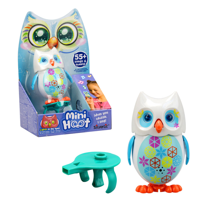 SILVERLIT interaktiivne lind MINI HOOT, 7, 5 CM