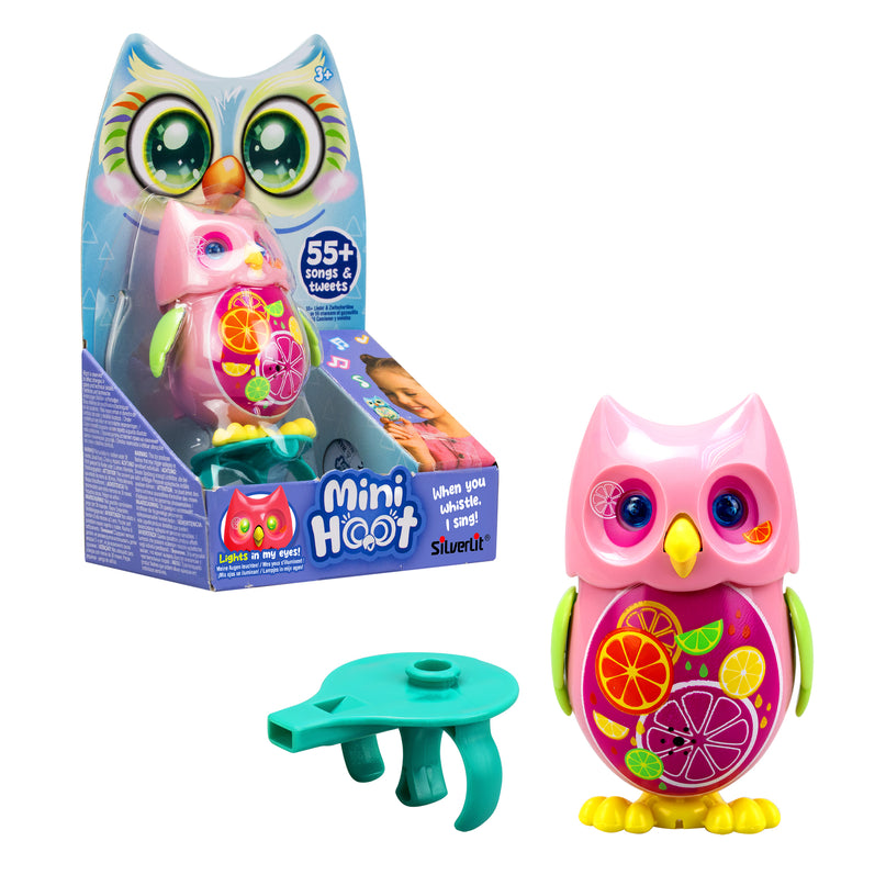 SILVERLIT interaktiivne lind MINI HOOT, 7, 5 CM