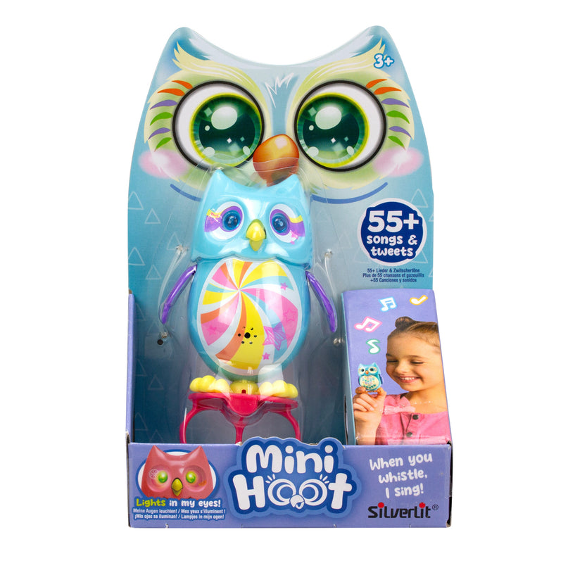 SILVERLIT interaktiivne lind MINI HOOT, 7, 5 CM