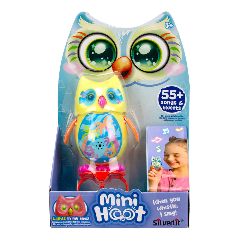 SILVERLIT interaktiivne lind MINI HOOT, 7, 5 CM