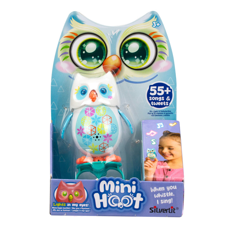 SILVERLIT interaktiivne lind MINI HOOT, 7, 5 CM