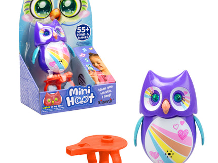 SILVERLIT interaktiivne lind MINI HOOT, 7, 5 CM