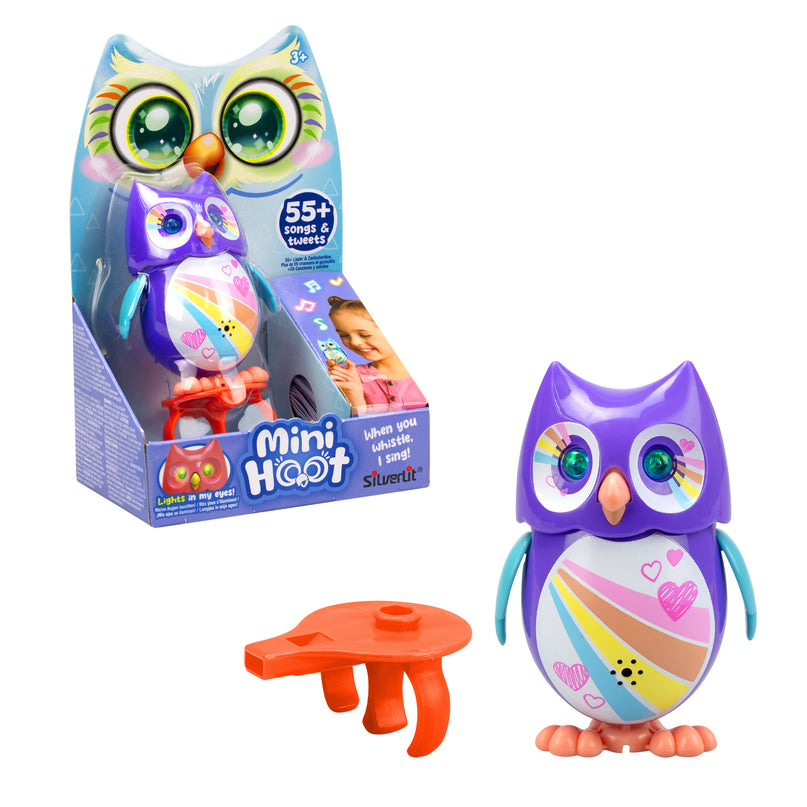 SILVERLIT interaktiivne lind MINI HOOT, 7, 5 CM