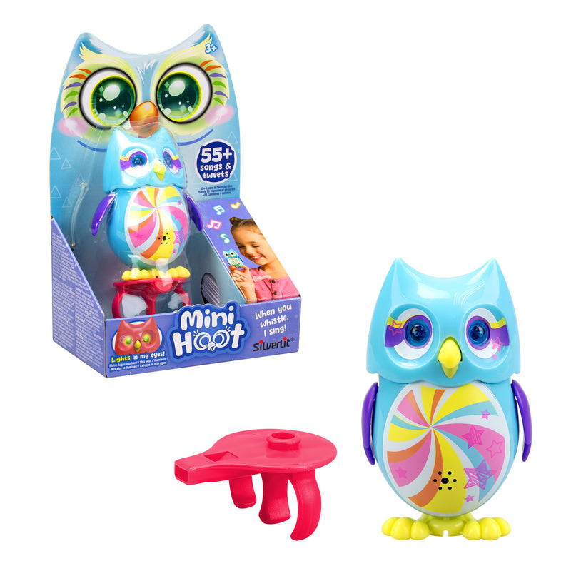 SILVERLIT interaktiivne lind MINI HOOT, 7, 5 CM