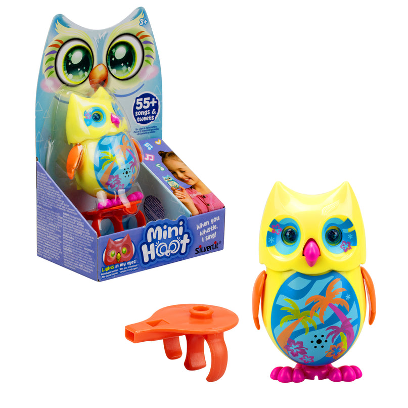 SILVERLIT interaktiivne lind MINI HOOT, 7, 5 CM