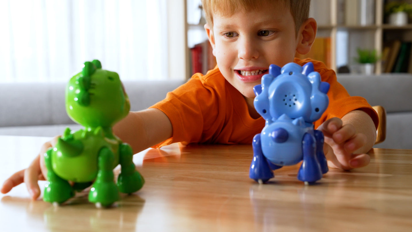 YCOO robot-dinosaurus Dino pea püsti, 13 cm