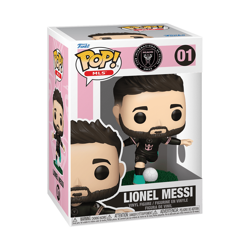FUNKO POP! Vinyl Figuur: Inter Miami - Lionel Messi
