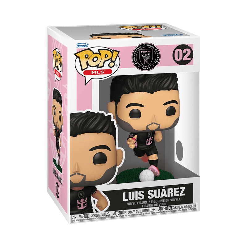 FUNKO POP! Vinyl figuur: Inter Miami - Luis Suarez
