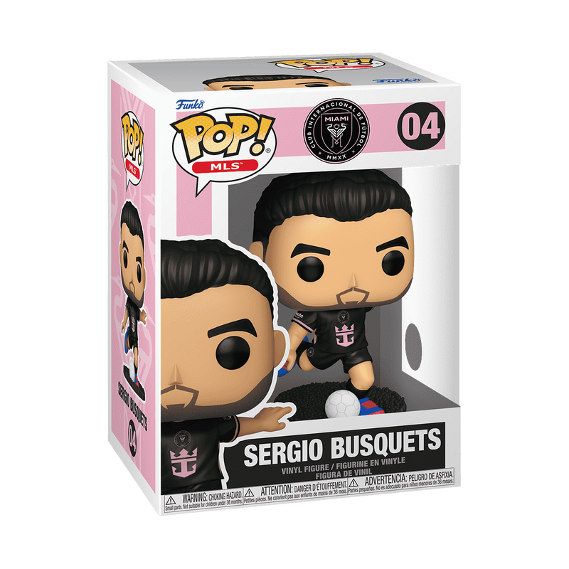 FUNKO POP! Vinyl figuur: Inter Miami - Sergio Busquets