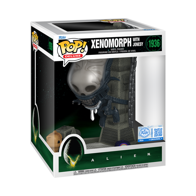 FUNKO POP! Deluxe Vinyl Figuur: Alien - Deluxe Xenomorph with Jonesy