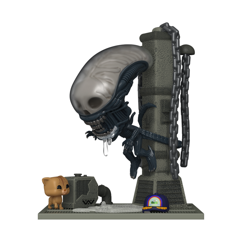 FUNKO POP! Deluxe Vinyl Figuur: Alien - Deluxe Xenomorph with Jonesy