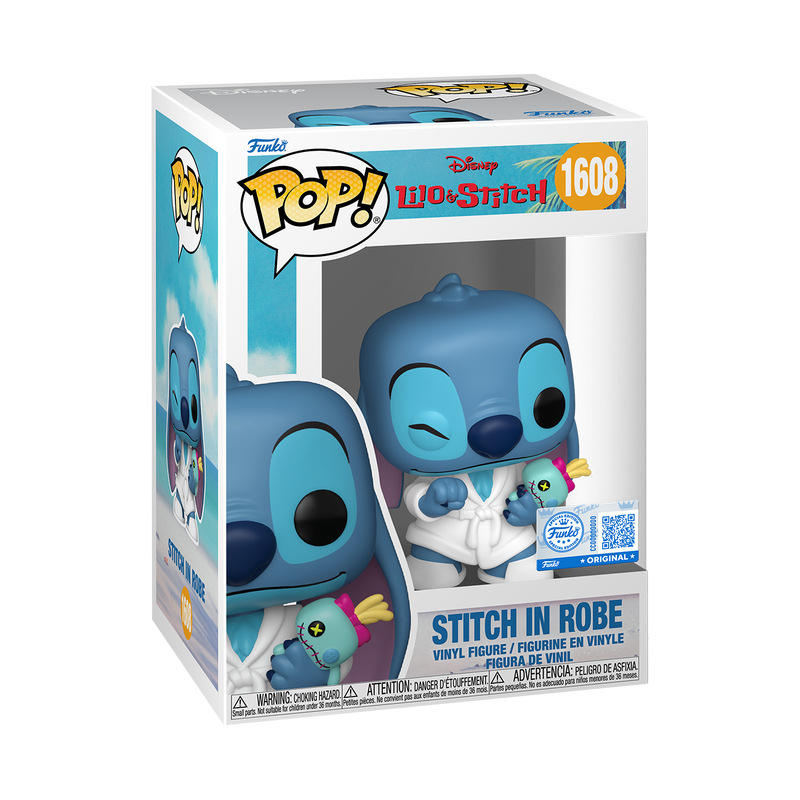 FUNKO POP! Vinyl figuur: Disney: Lilo & Stitch - Stitch in Robe