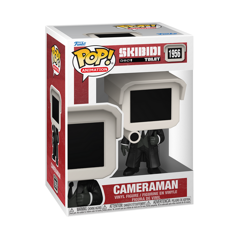 FUNKO POP! Vinüülfiguur: Skibidi Toilet - Kaameramees