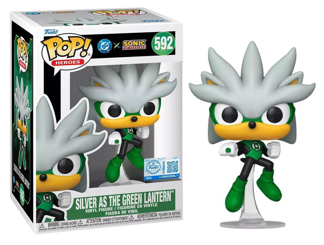 FUNKO POP! Vinyl figuur: DC / Sonic - Silver / Green Lantern
