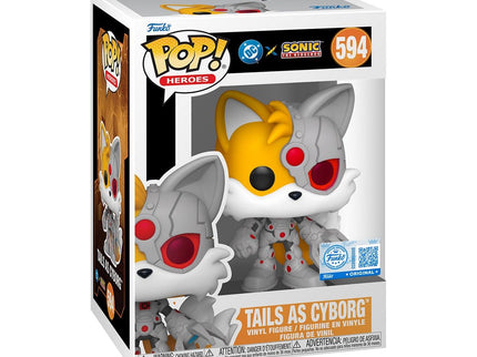 FUNKO POP! Vinyl figuur: DC / Sonic - Tails / Cyborg