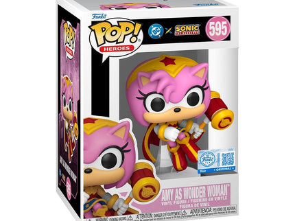 FUNKO POP! Vinyl figuur: DC / Sonic - Amy Rose / Wonder Woman