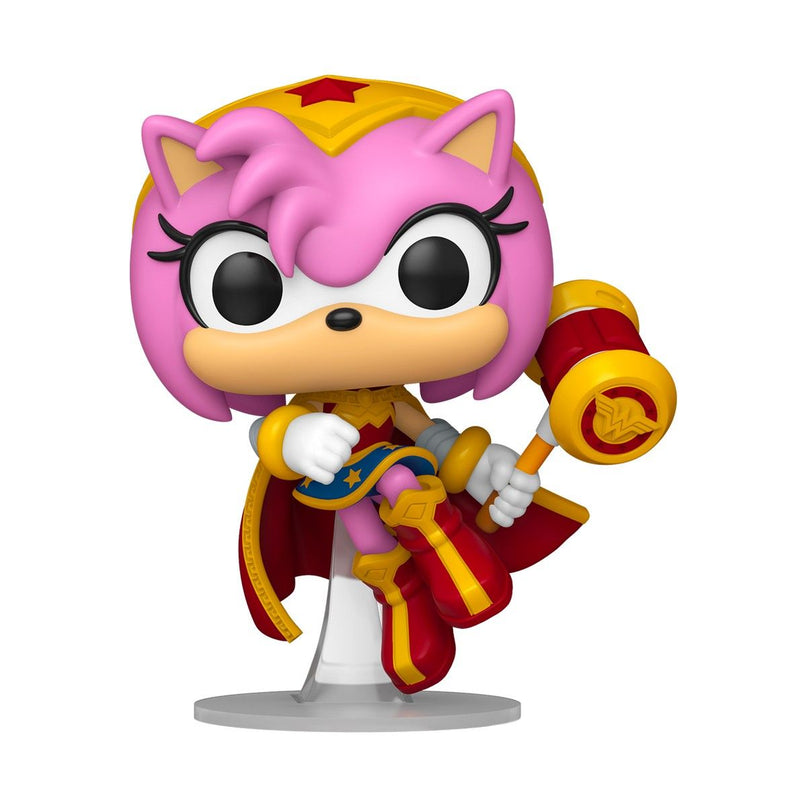 FUNKO POP! Vinyl figuur: DC / Sonic - Amy Rose / Wonder Woman
