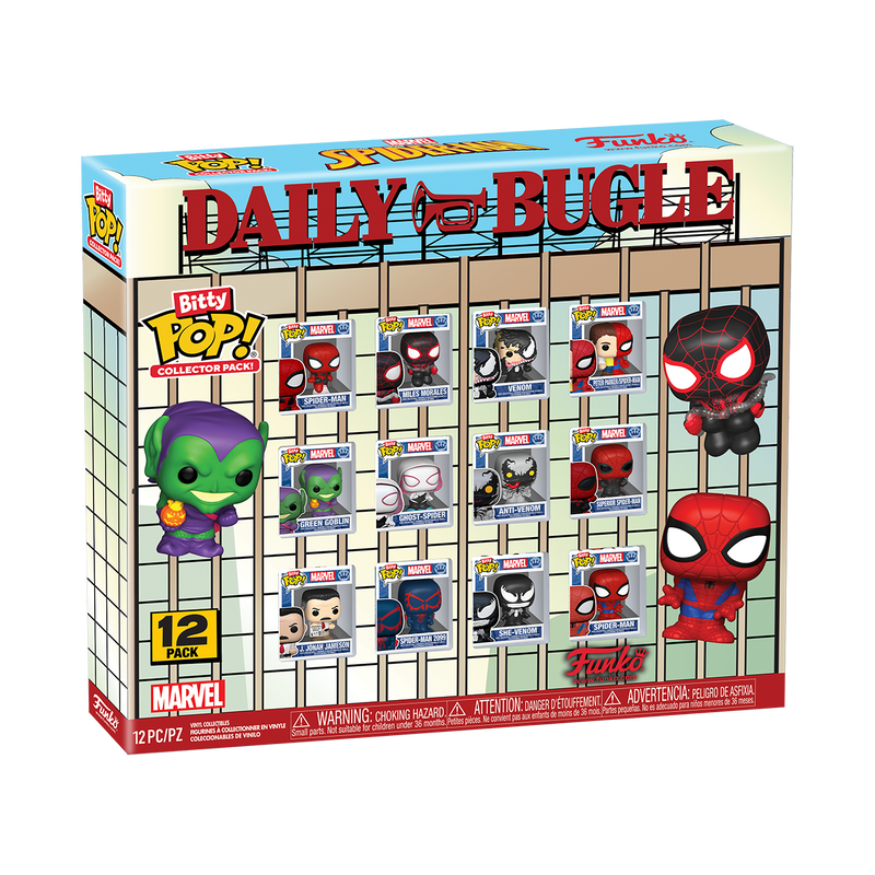 FUNKO Bitty POP! Figuuride mitmikpakk: Marvel -  Spider-Man 12-pack