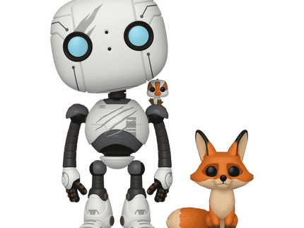 FUNKO POP! Vinyl Figuur: Wild Robot - Roz w/ Brightbill & Fink
