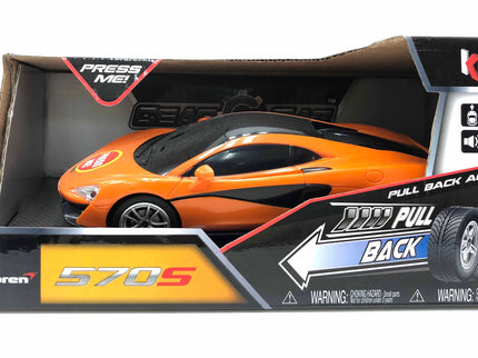 KIDZ TECH tagasitõmmatav auto McLaren 570S Coupe, skaala 1:26