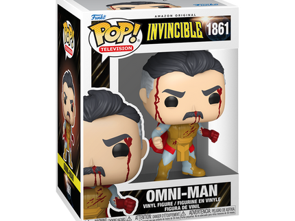 FUNKO POP! Vinyl figuur: Invincible - Omni-Man (Armor) (Bloody)