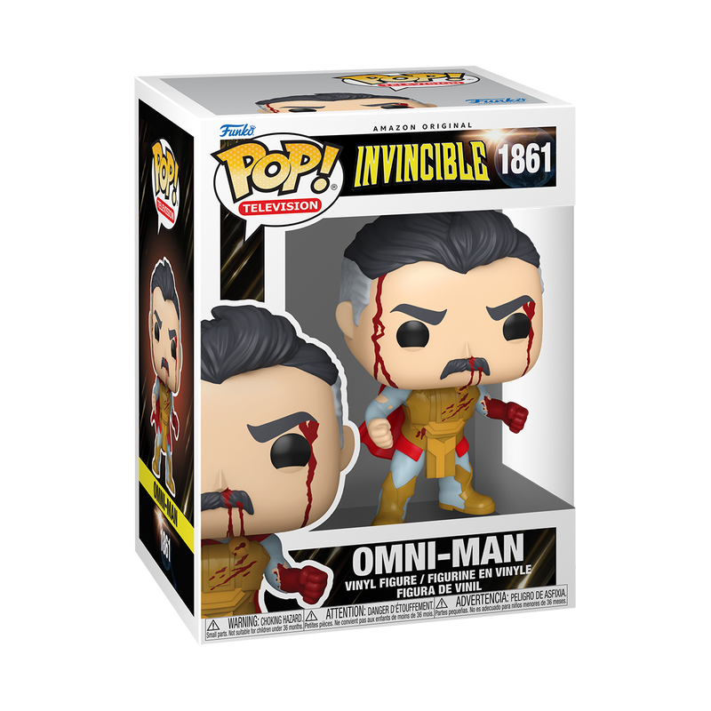 FUNKO POP! Vinyl figuur: Invincible - Omni-Man (Armor) (Bloody)