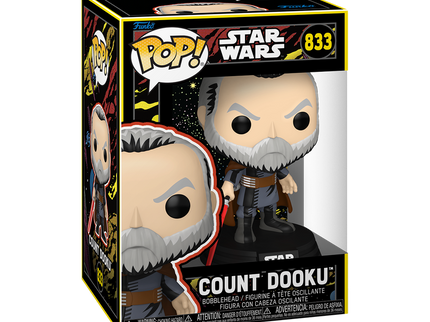 FUNKO POP! Vinyl figuur: Star Wars - Count Dooku (Retro)