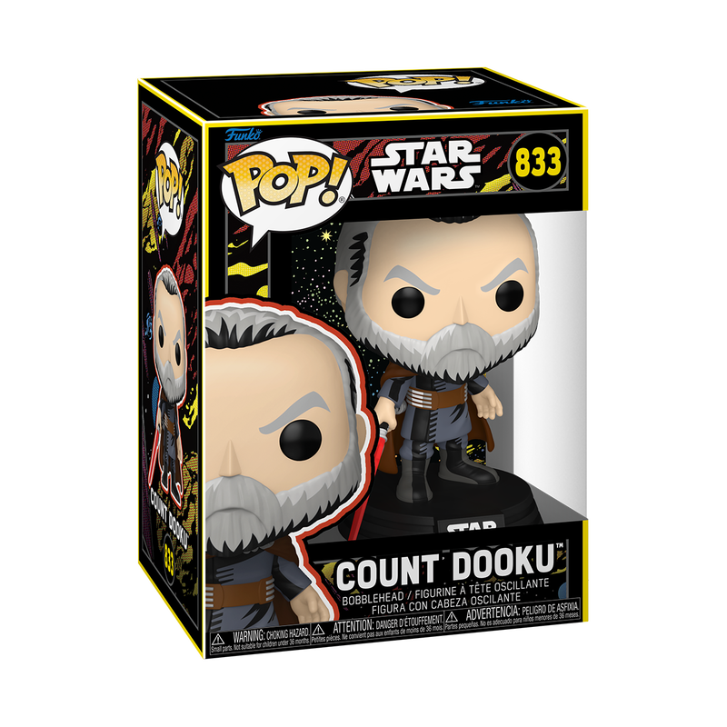 FUNKO POP! Vinyl figuur: Star Wars - Count Dooku (Retro)