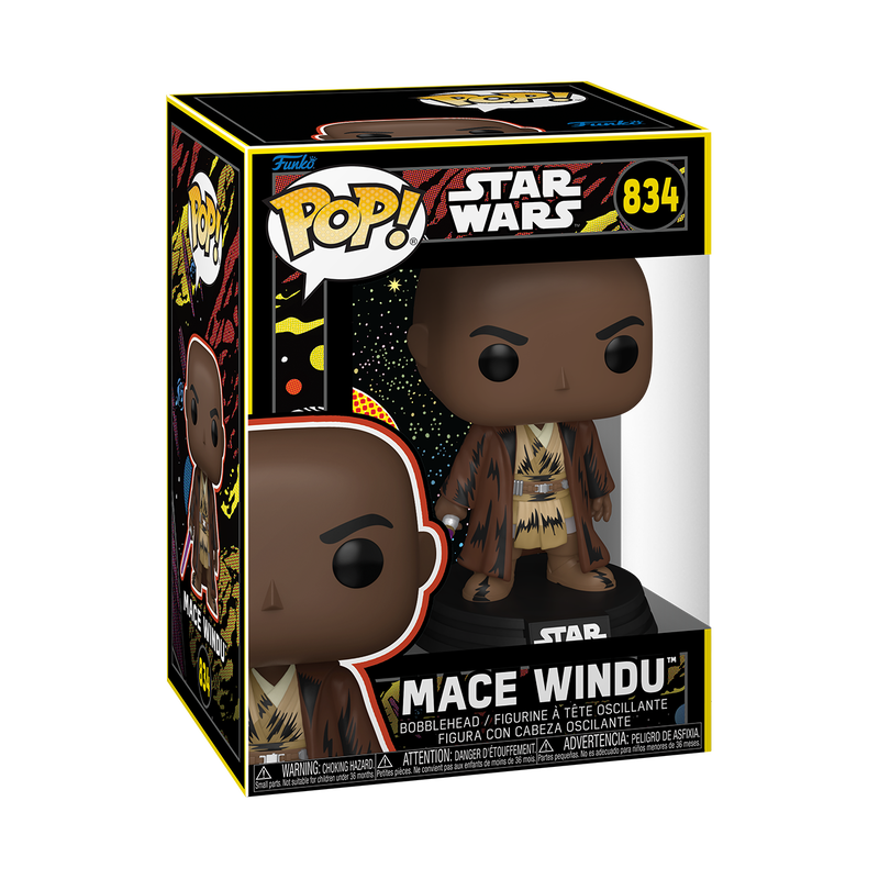 FUNKO POP! Vinyl figuur: Star Wars - Mace Windu (Retro)