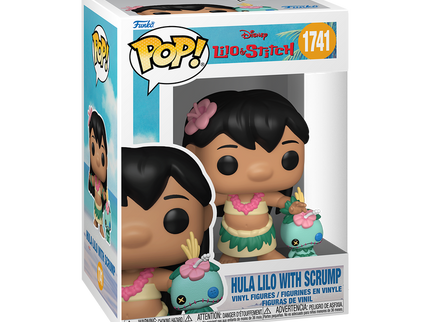FUNKO POP! Vinyl figuur: Disney: Lilo & Stitch - Hula Lilo with Scrump