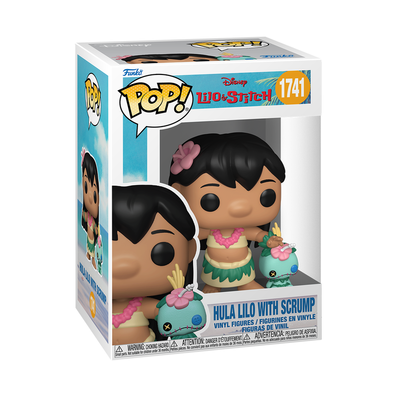 FUNKO POP! Vinyl figuur: Disney: Lilo & Stitch - Hula Lilo with Scrump