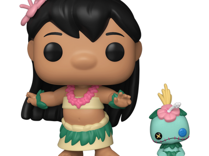 FUNKO POP! Vinyl figuur: Disney: Lilo & Stitch - Hula Lilo with Scrump