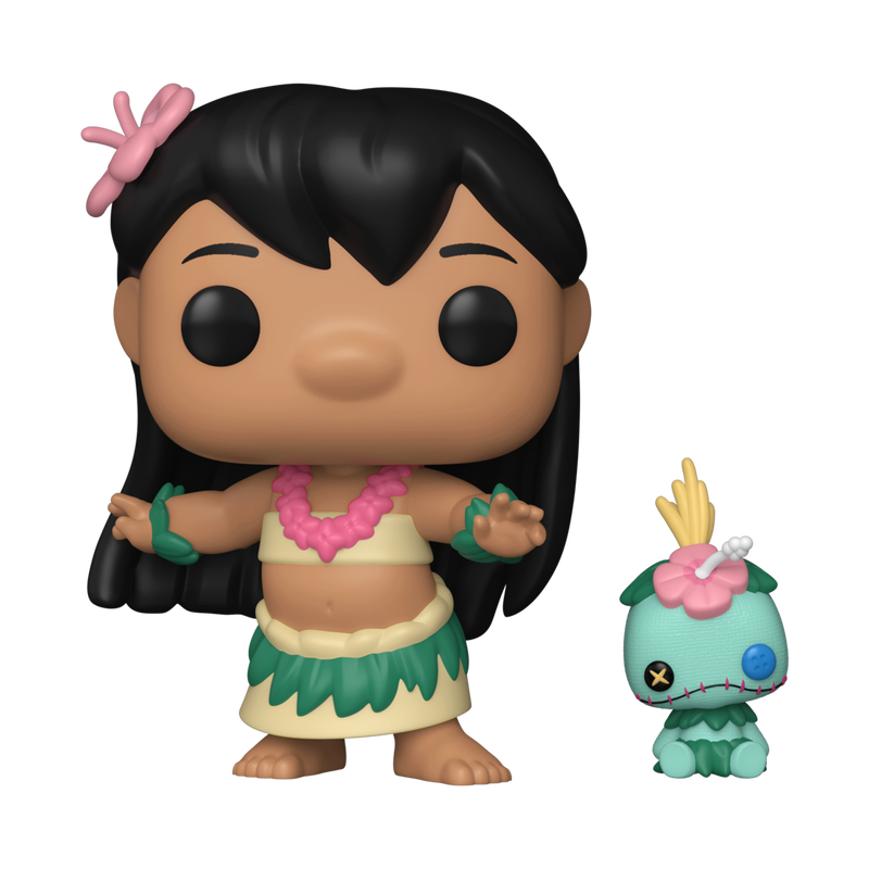 FUNKO POP! Vinyl figuur: Disney: Lilo & Stitch - Hula Lilo with Scrump