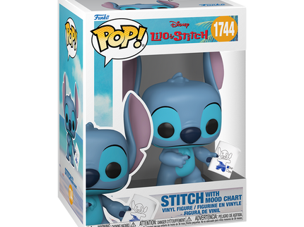 FUNKO POP! Vinyl figuur: Disney: Lilo & Stitch - Stitch with Mood Chart (w/ Chase)