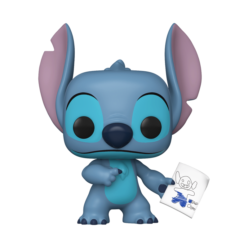 FUNKO POP! Vinyl figuur: Disney: Lilo & Stitch - Stitch with Mood Chart (w/ Chase)
