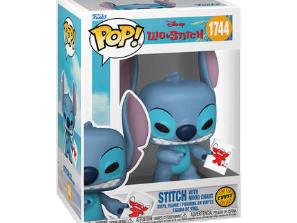 FUNKO POP! Vinyl figuur: Disney: Lilo & Stitch - Stitch with Mood Chart (w/ Chase)