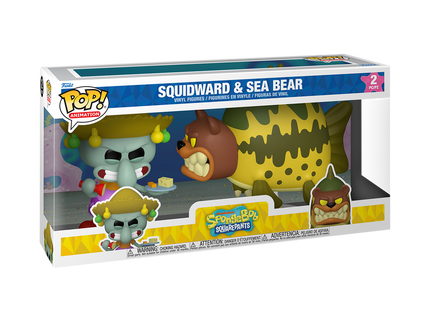 FUNKO POP! SpongeBob - Squidward & Sea Bear 2PK