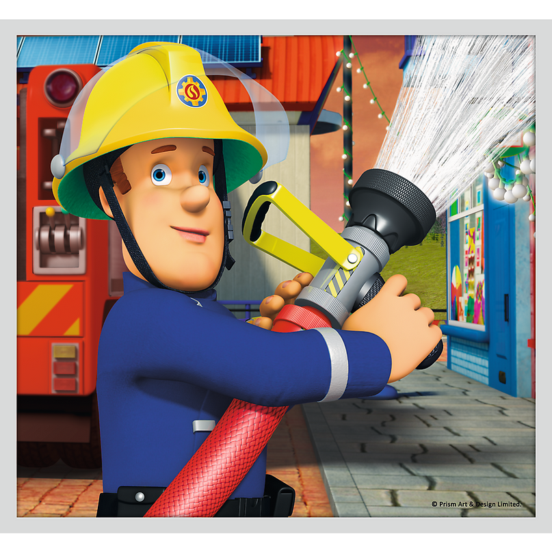 TREFL FIREMAN SAM Pusle komplekt, 10 tk, Tuletõrjuja Sam