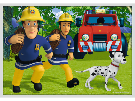 TREFL FIREMAN SAM Pusle komplekt, 10 tk, Tuletõrjuja Sam