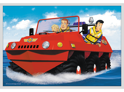 TREFL FIREMAN SAM Pusle komplekt, 10 tk, Tuletõrjuja Sam