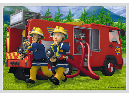 TREFL FIREMAN SAM Pusle komplekt, 10 tk, Tuletõrjuja Sam