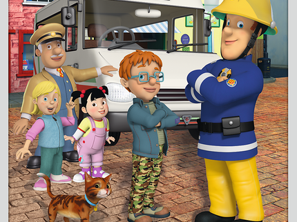 TREFL FIREMAN SAM Pusle komplekt, 10 tk, Tuletõrjuja Sam