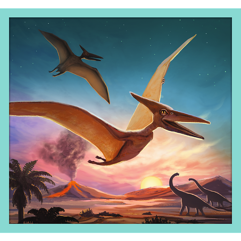 TREFL Pusle komplekt Dinosaurused, 10 in 1