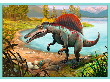 TREFL Pusle komplekt Dinosaurused, 10 in 1