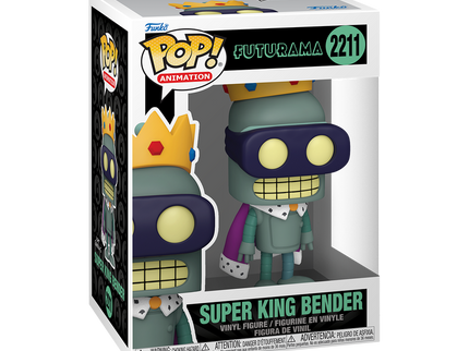 FUNKO POP! Vinyl figuur: Futurama - Super King Bender