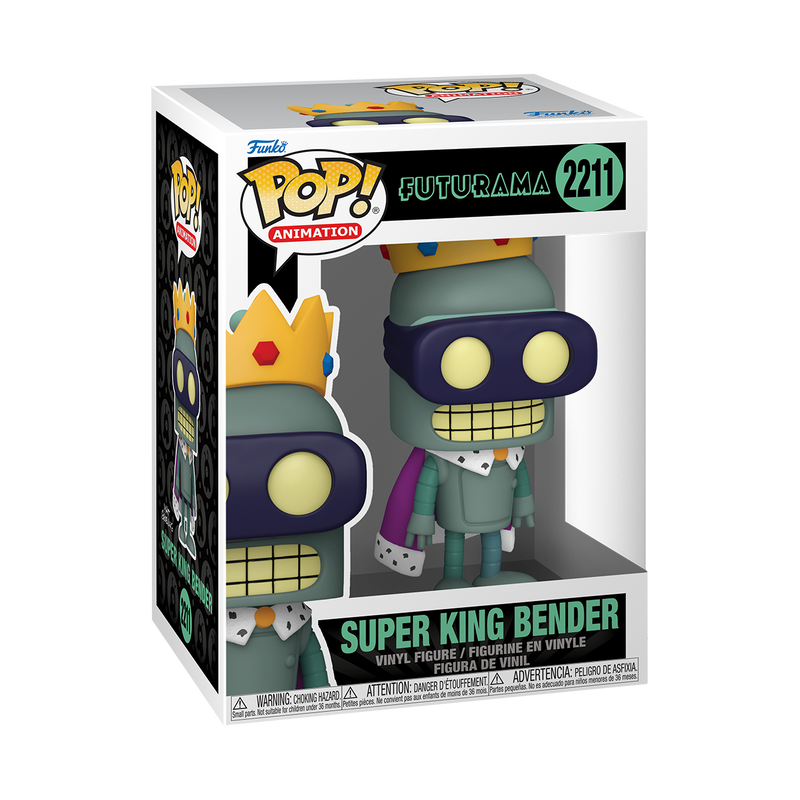 FUNKO POP! Vinyl figuur: Futurama - Super King Bender
